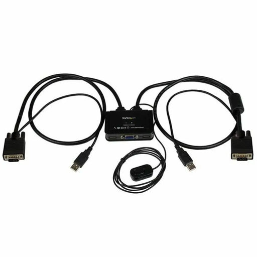 KVM switch Startech SV211USB - Компютър Кабели и адаптери<<<Компютри| Електроника<<<BigBuy&&&Switch KVM<<<Компютър