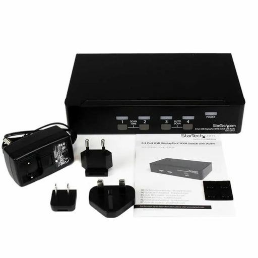 KVM switch Startech SV431DPUA - Компютър Кабели и адаптери<<<Компютри| Електроника<<<BigBuy&&&Switch KVM<<<Компютър
