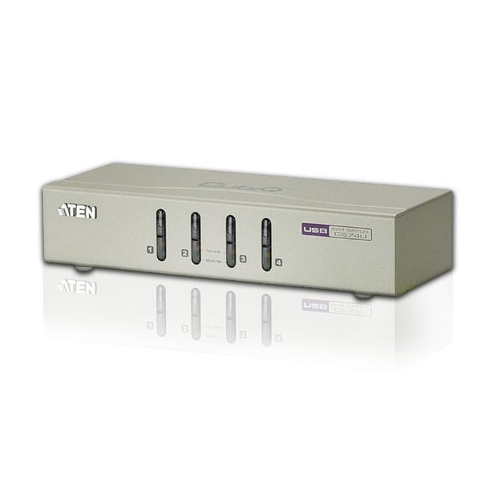 KVMP switch ATEN CS74U 4-port - KVM Суичове<<<Мрежово оборудване<<<ValiAPI