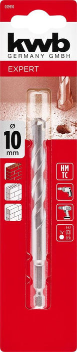STONE/BRICK DRILL HEX 10MM KWB
