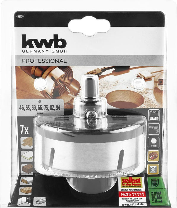 46-94X30MM 7PCS KWB BORROW SET