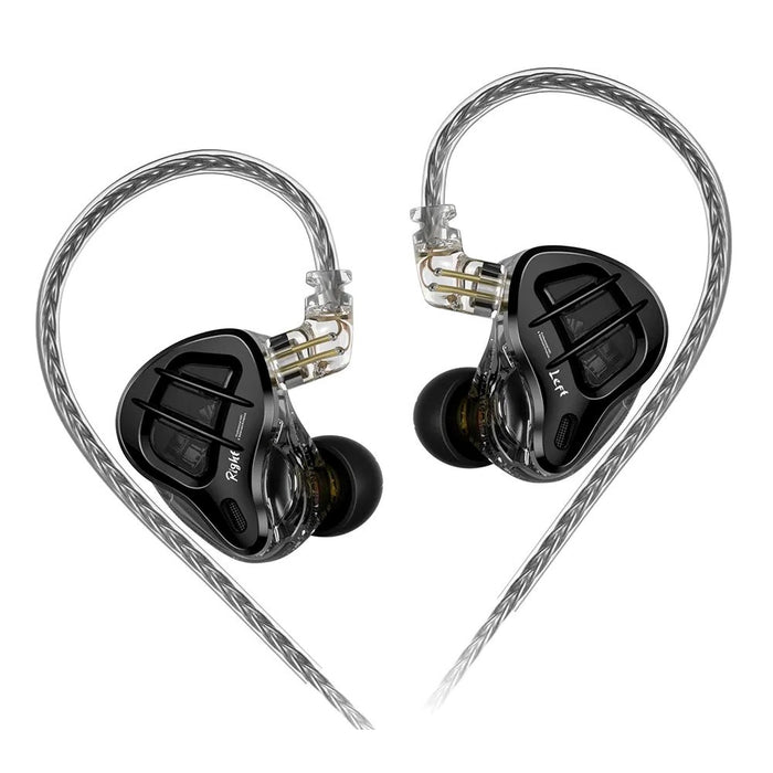 KZ ZAR NO MIC - in-ear headphones, black and gold
