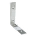 L-SHAPED PLATE 80X80X18 MM SUKI - Ъгли и планки<<<Профили и планки<<<Инструменти и железария<<<Praktiker