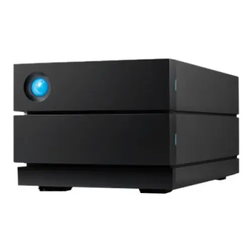 LACIE 2big RAID 8TB USB-C 3.5inch hot swappable IronWolf Pro drives 7.2rpm 5 year data recovery included - Външни