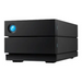 LACIE 2big RAID 8TB USB-C 3.5inch hot swappable IronWolf Pro drives 7.2rpm 5 year data recovery included - Външни