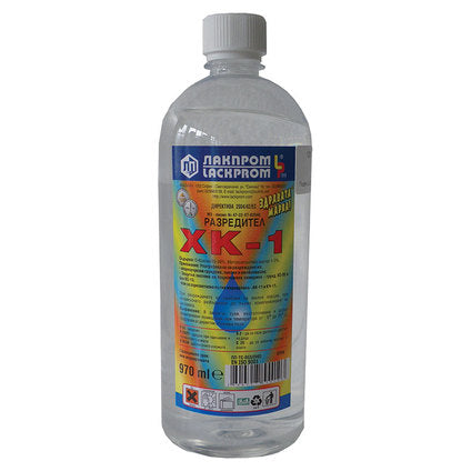 THINNER FOR CHLORINE PRIMERS, VARNISHES, ENAMEL VARNISHES LACKPROM HK-1