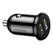 Ładowarka samochodowa Baseus Grain Pro 2x USB 4.8A (czarna) - Car charger<<<Основна<<<DunaXML&&&Car