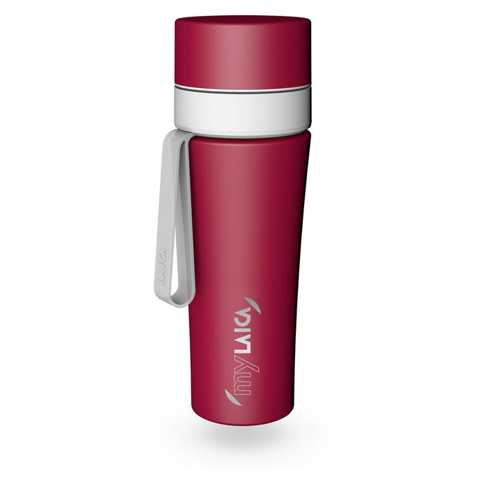 Filter bottle LAICA INOX 550 ML RED