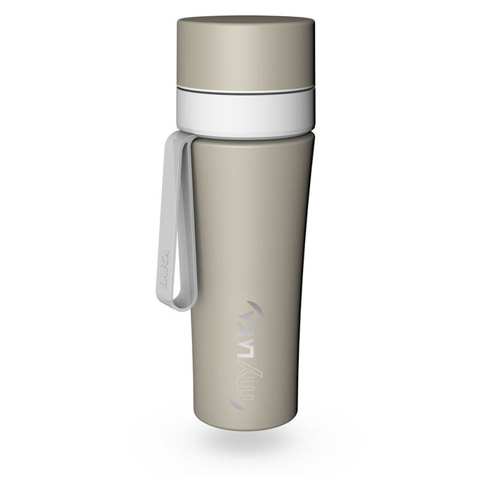 Filter bottle LAICA INOX 550 ML GRAY