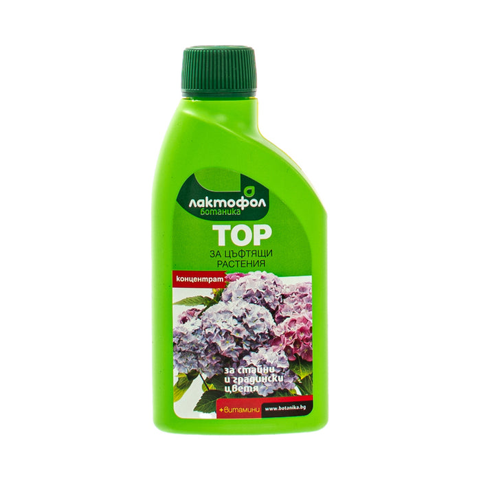 LIQUID FERTILIZER FOR FLOWERING PLANTS 0.25L LAKTOFOL BOTANICA