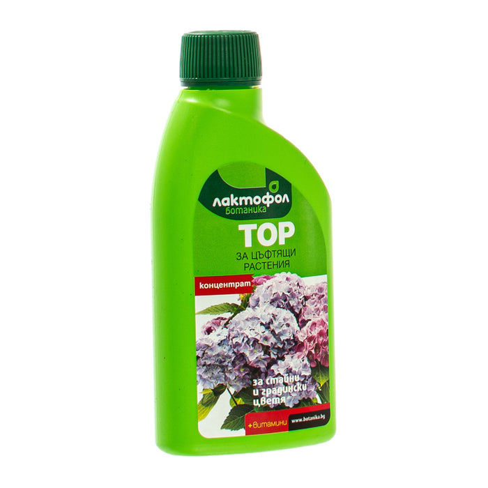 LIQUID FERTILIZER FOR FLOWERING PLANTS 0.25L LAKTOFOL BOTANICA