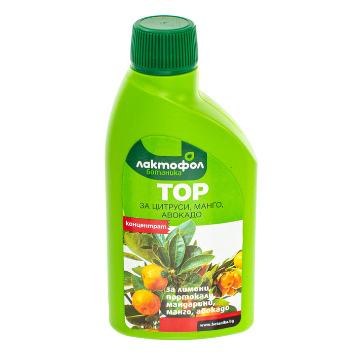 LIQUID FERTILIZER FOR CITRUS, MANGO, AVOCADO 0.25L LAKTOFOL BOTANICA