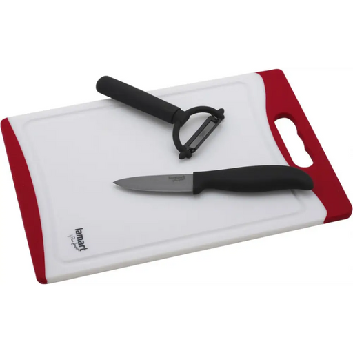 Lamart LT2019 knife set 3 pcs - Домакински прибори<<<За Кухнята<<<Малки електроуреди<<<TechMart