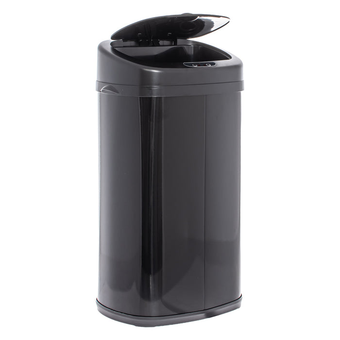 WASTE BIN 42L WITH SENSOR LT8112 BLACK LAMART