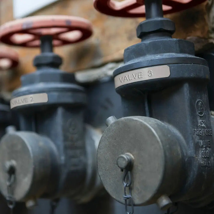 Laminated Tape for Labelling Machines Dymo Aluminium Rhino™ 12 mm (10 Units) - Електроника Периферни и резервни