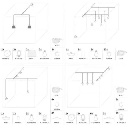 Lamp holder Creative White E27 - Декорация и Осветление<<<Дом Градина<<<BigBuy&&&Лампи<<<Декорация и Осветление<<<Дом