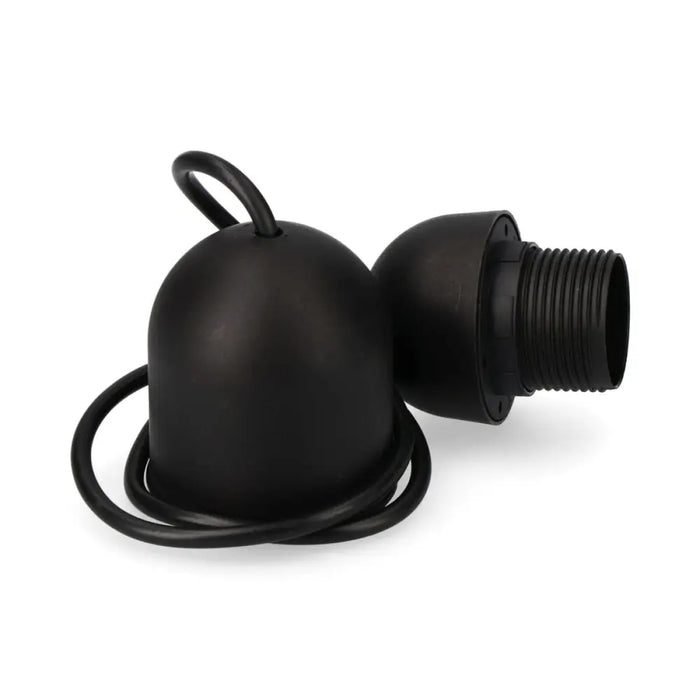 Lamp holder EDM E44311 Black - Декорация и Осветление<<<Дом Градина<<<BigBuy&&&Лампи<<<Декорация и Осветление<<<Дом