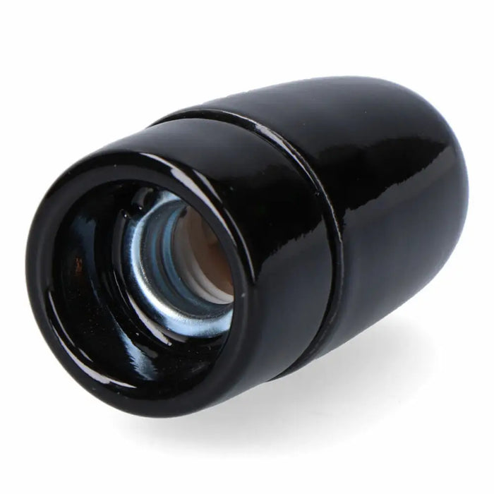 Lamp holder F-line Black 60 W E14 Vintage - Декорация и Осветление<<<Дом Градина<<<BigBuy&&&Лампи<<<Декорация и