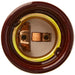 Lamp holder F-line Brown 100 W E27 Vintage - Декорация и Осветление<<<Дом Градина<<<BigBuy&&&Лампи<<<Декорация и