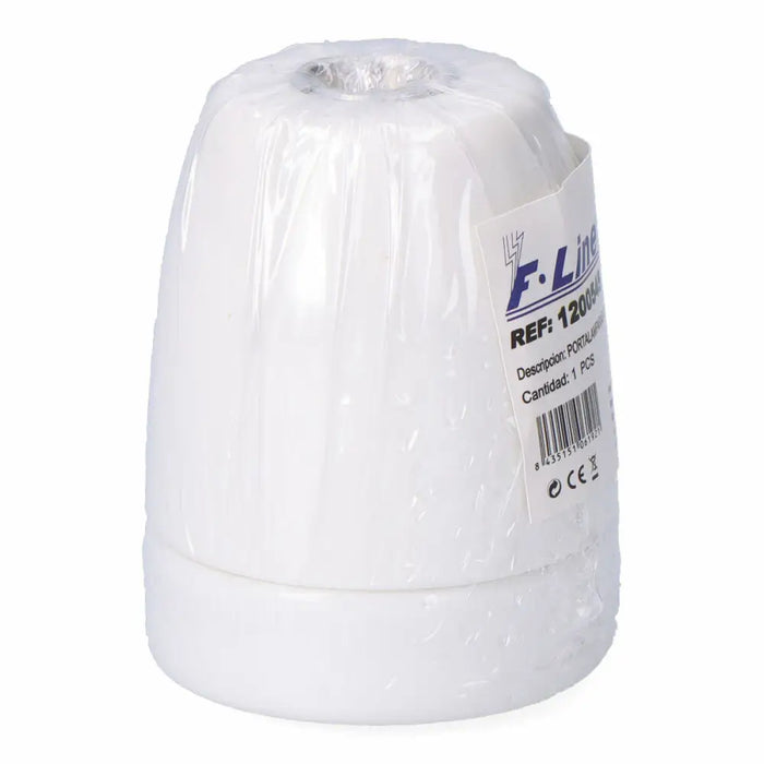 Lamp holder F-line White 100 W E27 Vintage - Декорация и Осветление<<<Дом Градина<<<BigBuy&&&Лампи<<<Декорация и