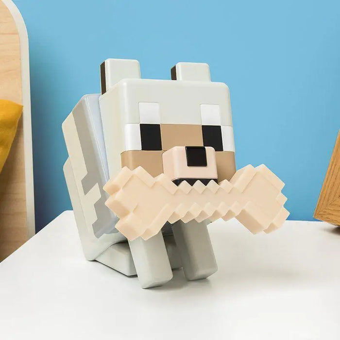 Lamp Paladone Glo Buddies: Minecraft - Wolf Light PP14761MCF - Дрехи и аксесоари<<<Геймърска периферия<<<ValiAPI