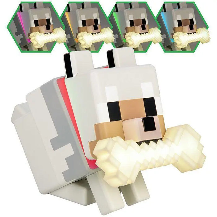 Lamp Paladone Glo Buddies: Minecraft - Wolf Light PP14761MCF - Дрехи и аксесоари<<<Геймърска периферия<<<ValiAPI