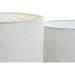 Lamp Shade Home ESPRIT Beige Linen Metal 40 x 40 x 28 cm (2 Units) - Декорация и Осветление<<<Дом