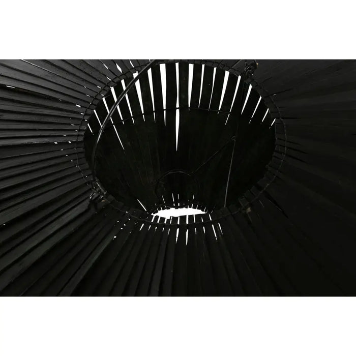 Lamp Shade Home ESPRIT Black Bamboo 80 x 80 x 30 cm - Декорация и Осветление<<<Дом Градина<<<BigBuy&&&Лампи<<<Декорация