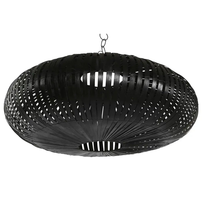 Lamp Shade Home ESPRIT Black Bamboo 80 x 80 x 30 cm - Декорация и Осветление<<<Дом Градина<<<BigBuy&&&Лампи<<<Декорация