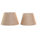 Lamp Shade Home ESPRIT Brown Jute Metal 40 x 40 x 25 cm (2 Units) - Декорация и Осветление<<<Дом