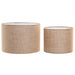 Lamp Shade Home ESPRIT Light brown Jute Metal 40 x 40 x 28 cm (2 Units) - Декорация и Осветление<<<Дом