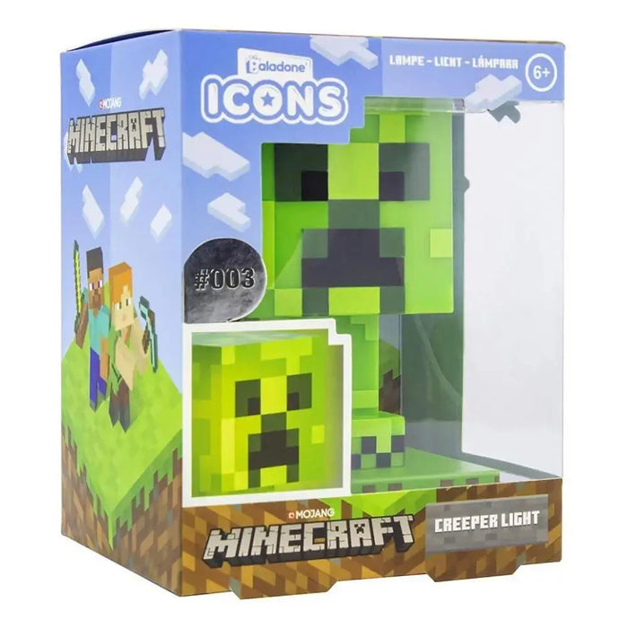 Лампа Paladone Minecraft Creeper Icon Lamp BDP - Фигурки<<<Геймърска периферия<<<ValiAPI