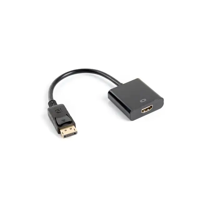 Lanberg adapter display port (m) -> HDMI (f) 10cm cable - Адаптери<<<LANBERG адаптери конектори и
