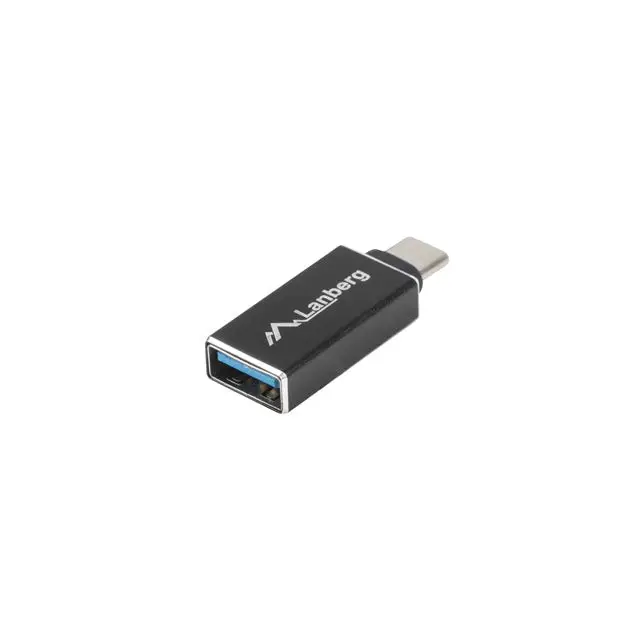 Lanberg adapter USB type-c 3.1 (m) -> USB type-A (f) - Адаптери<<<LANBERG адаптери конектори и