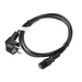 Lanberg CEE 7/7 -> IEC 320 C13 power cord 1.8m black - Захранващи<<<LANBERG кабели<<<LANBERG<<<PolyComp&&&Компютър
