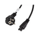 Lanberg CEE 7/7 (MICKEY) -> IEC 320 C5 power cord 3m VDE black - Захранващи<<<LANBERG