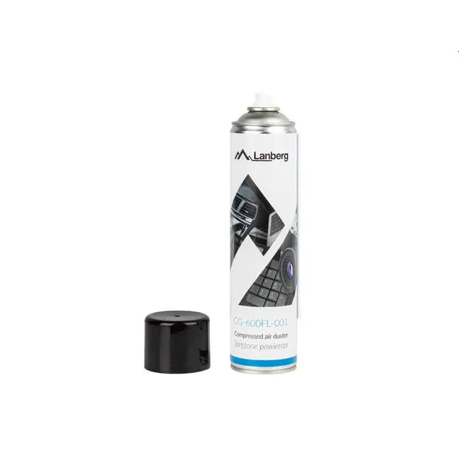 Lanberg Compressed Air Duster 600 ml - Аксесоари<<<LANBERG сървърни шкафове и аксесоари<<<LANBERG<<<PolyComp&&&Други