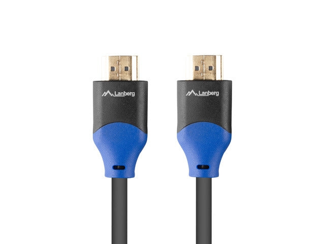 Lanberg HDMI M/M V2.0 cable 1.8m 4K CU box black BOX - Видео<<<LANBERG кабели<<<LANBERG<<<PolyComp&&&Кабели<<<TV