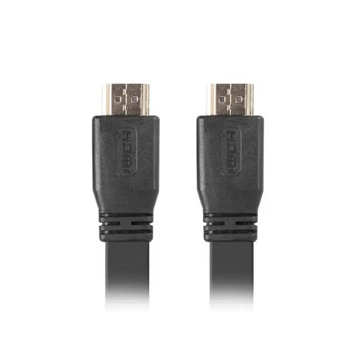 Lanberg HDMI M/M V2.0 cable 1m 4K flat black - Видео<<<LANBERG кабели<<<LANBERG<<<PolyComp&&&HDMI