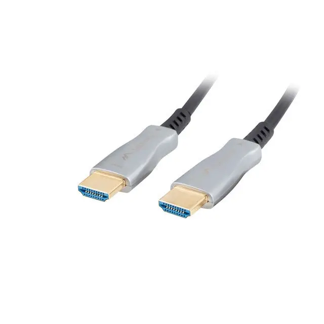 Lanberg HDMI M/M v2.0 cable 50m optical black aoc - Видео<<<LANBERG кабели<<<LANBERG<<<PolyComp&&&HDMI