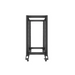 Lanberg open rack 22U 600x800 black - Сървърни и комуникационни шкафове<<<LANBERG сървърни шкафове и