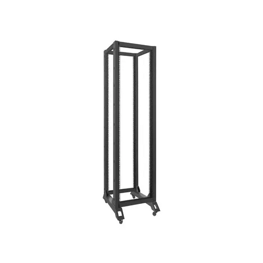 Lanberg open rack 42U 600x800 black - Сървърни и комуникационни шкафове<<<LANBERG сървърни шкафове и