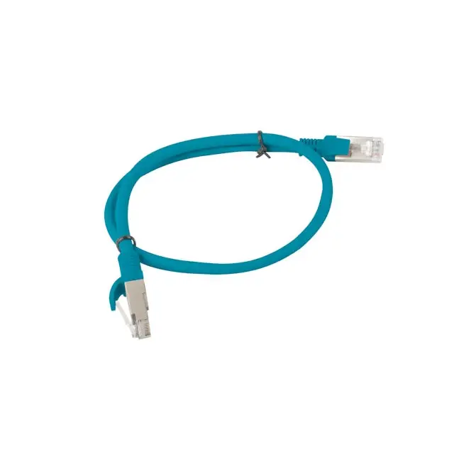 Lanberg patch cord CAT.5E 0.5m blue - Пач<<<LANBERG кабели<<<LANBERG<<<PolyComp&&&PatchcableKGW-PAT<<<Cables jacks