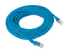 Lanberg patch cord CAT.5E 10m blue - Пач<<<LANBERG кабели<<<LANBERG<<<PolyComp&&&Мрежови кабели<<<Компютър Кабели и