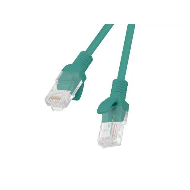 Lanberg patch cord CAT.5E 20m green - Пач<<<LANBERG кабели<<<LANBERG<<<PolyComp&&&PatchcableKGW-PAT<<<Cables jacks