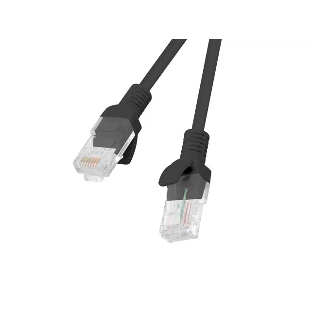 Lanberg patch cord CAT.6 20m black - Пач<<<LANBERG кабели<<<LANBERG<<<PolyComp&&&Компютър Кабели и адаптери<<<Компютри|