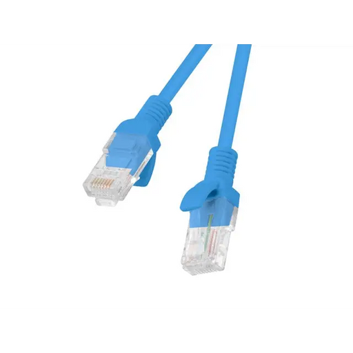 Lanberg patch cord CAT.6 2m blue - Пач<<<LANBERG кабели<<<LANBERG<<<PolyComp&&&Мрежови кабели<<<Компютър Кабели и