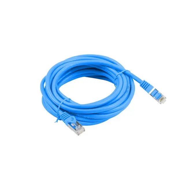 Lanberg patch cord CAT.6 FTP 10m blue - Пач<<<LANBERG кабели<<<LANBERG<<<PolyComp&&&PatchcableKGW-PAT<<<Cables jacks