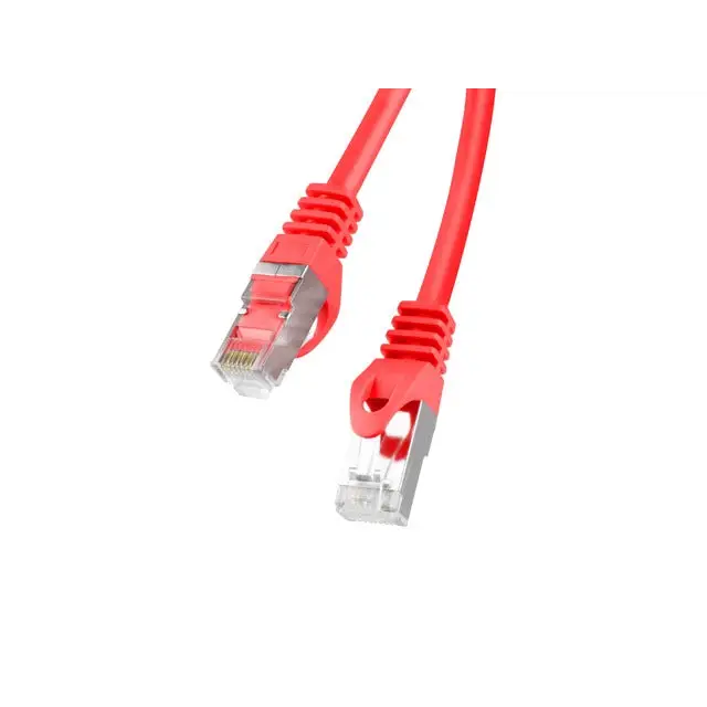 Lanberg patch cord CAT.6 FTP 1m red - Пач<<<LANBERG кабели<<<LANBERG<<<PolyComp