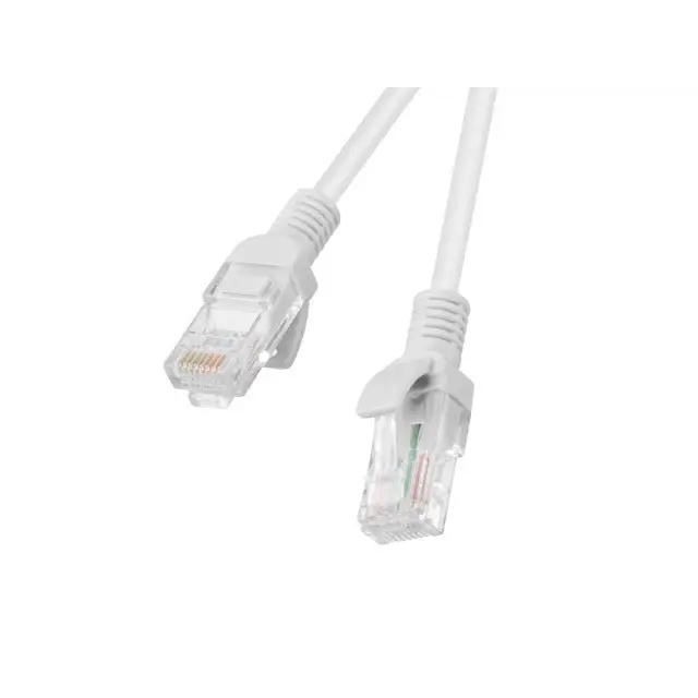 Lanberg patch cord CAT.6 UTP 1m grey - Пач<<<LANBERG кабели<<<LANBERG<<<PolyComp&&&PatchcableKGW-PAT<<<Cables jacks